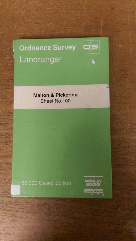 Malton + Pickering: Ordnance Survey Landranger Map 1:50000 Sheet #100 (M7)