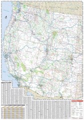 Rand McNally Folded Map: Western United States Multicolor