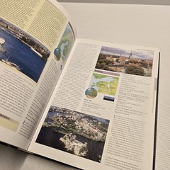 Geographica World Atlas & Encyclopedia Hardcover Reference Book Maps Geography
