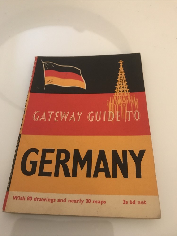 Vintage Methuen Gateway Guide To Germany No 5768/U