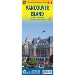Canada 1:270,000 Waterproof ITMB Vancouver Island Travel Reference Map