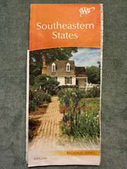 Rand McNally, TRAKKER Easy to Fold: South Carolina, Alabama State Laminated Map