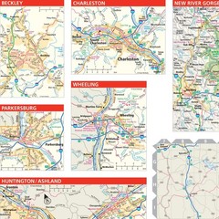 Rand McNally Easy to Read: West Virginia State Map