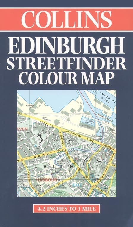 Collins Edinburgh Streetfinder Colour Map by Bartholomew 000448715X The Fast