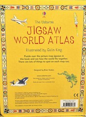The Usborne Jigsaw World Atlas by Colin King (hardcover, 2003)