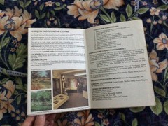Cannock Chase Map Booklet Vintage local by Welsh Water with Visitors Information
