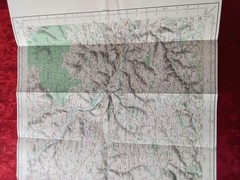 1979 IGN Josselin France Folding Topographic Map 1:50 000 Bretagne Vintage Map
