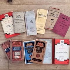 Vintage Maps Assorted Bartholomew’s Geographia As Found