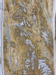 GRAMPIANS – Bartholomew Half Inch Map No 51 Scotland 1971 Newtonmore Pitlochry