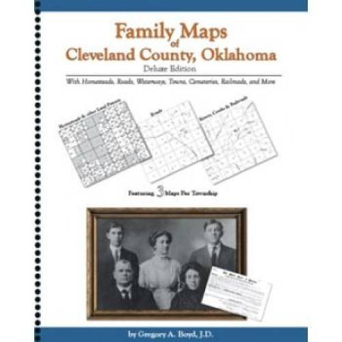 Genealogy Family Maps Cemetery Cleveland County, Oklahoma OK