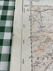 1948 Ordinance Survey Provisional Edition Sheet 34/98, Bishopdale, Yorkshire