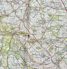 Ordnance Survey One-Inch Map 160 LONDON N W New Popular 6th Edition 1945
