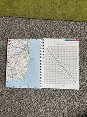 Collins Britain & Ireland 2014 Handy Road Atlas Spiral bound Maps Roadcheck Taxi