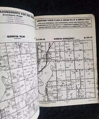 Freeborn County MN Land Atlas & Plat Books year 2000 Plus 2005 Lot Of 2