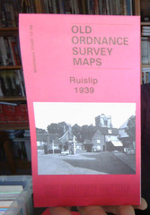 MAP OF Ruislip 1939: Middlesex Sheet 10.09 by Eileen M. Bowlt NEW