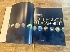 National Geographic Collegiate Atlas of the World (2006, Hardcover)