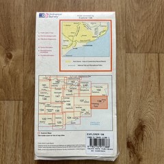 Ordnance Survey Explorer 1:25,000 Sheet 138 Dover, Folkestone & Hythe 1998