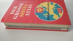Der Grosse Shell Atlas Deutschland Europa 1972-73 Vintage Map Book