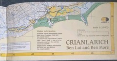 Crianlarich, Ben Lui and Ben More by Harvey Map Services Ltd. (Sheet map, 2000)