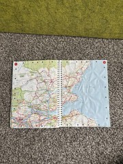 Collins Britain & Ireland 2014 Handy Road Atlas Spiral bound Maps Roadcheck Taxi