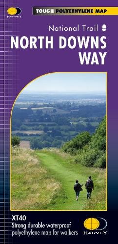 Harvey Map Services Ltd. North Downs Way (Map) Trail Map XT40 (UK IMPORT)