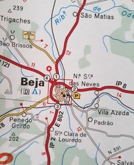Michelin – PORTUGAL Map – No. 593 Regional – Portugal Sul Algarve GOOD condition