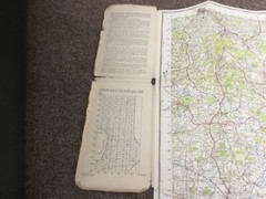 OS map Eastbourne Sheet 183 New Popular Edition One-inch 1946