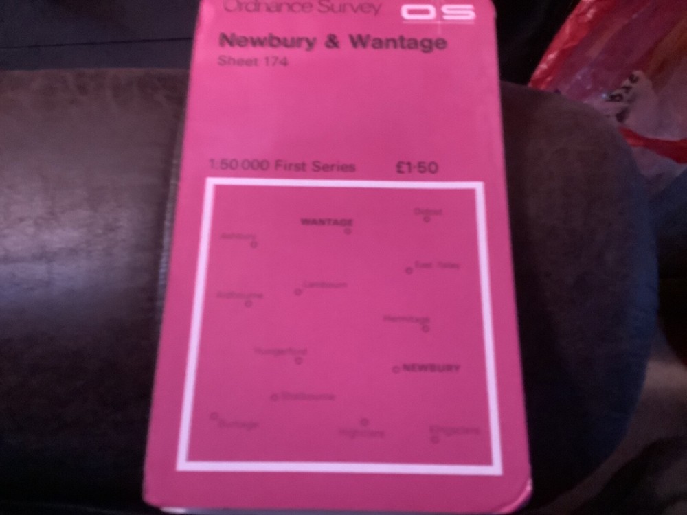 Map Sheet 174 Newbury And Wantage o/s