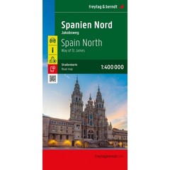 Spain: Northern Spain – Camino de Santiago Road Map