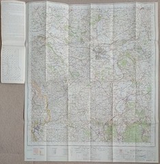 Ordnance Survey One-Inch Map, Sheet 142: Hereford (1967).