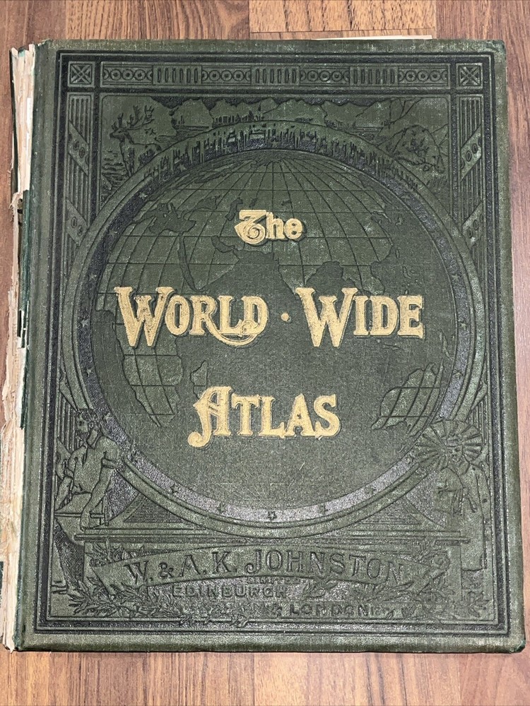 Johnson’s World Wide Atlas Of Modern Geography 9th Edition