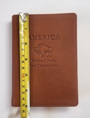 Graphic Image America National Parks and Destinations Atlas Leather Bound Guide