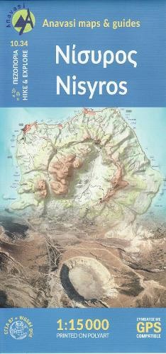 Anavasi Nisyros 10.34 (Map) (UK IMPORT)