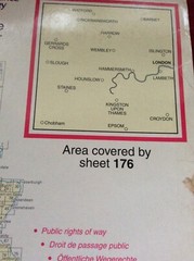 West London Area by Ordnance Survey (1990)