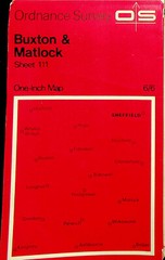 Ordnance Survey One-Inch 7th Series Map – Sheet 111- Buxton & Matlock