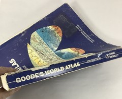 Goode’s World Atlas 17th Edition (1988, Softcover) Rand McNally (CM)
