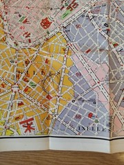 Map of Brussels and Sightseeing (R De Rouck, 1st edition) Pre-1944