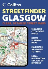 Glasgow Streetfinder Colour Atlas,- 9780007184668