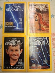 1993-99 National Geographic Magazine Full Year ~ 20 Issues ~ Good Condition