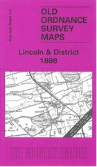 Lincoln & District 1898 One Inch Sheet 114 by Barrie Trinder