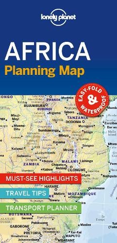 Lonely Planet Africa Planning Map by Lonely Planet – 9781788685894