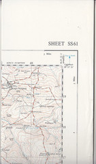 Ordnance Survey 1:25,000 First Series Map Sheet SS 61 Chulmleigh