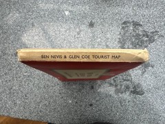 BEN NEVIS & GLEN COE Inc Lorn & Lochaber ORDNANCE SURVEY TOURIST MAP Rev 61 1964
