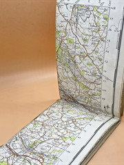 Ordnance Survey Sheet 159 The Chilterns One Inch New Popular Series Map 1940s