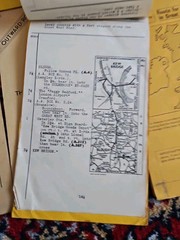 Job Lot 19 Old Ordnance Survey & 50s PERSONAL AA Maps WEST BROMWICH BEDFORD -WB8