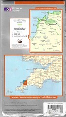 OS Map of Newquay & Padstow 1:25,000 Explorer series – Sheet 106