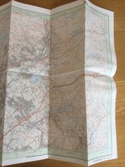 1991 Ordnance Survey Pathfinder Map 701 SD 81/91 Bury , Rochdale & Littleborough