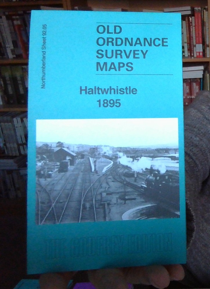 MAP OF HALTWHISLTE 1895 NORTHUMBERLAND SHEET 92.05 NEW 9781787219564