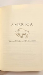 Graphic Image America National Parks and Destinations Atlas Leather Bound Guide