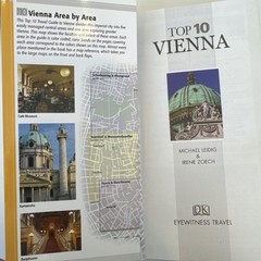 Prague, Venice & Vienna, travel guides, 2003, 1st ed., map guide, PB